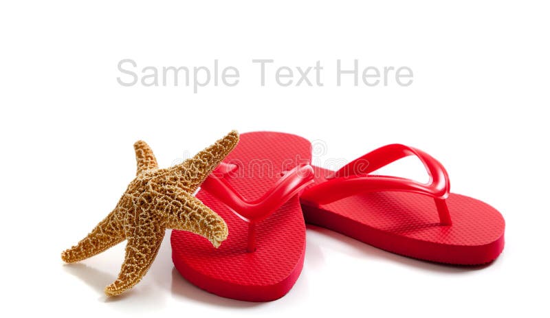 flipflops покрашенные предпосылкой белые стоковое изображение flipflops покрашенные предпосылкой белые стоковое изображение
