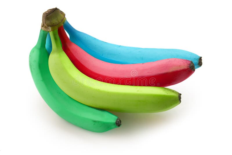 Flippige Bananen stockbild. Bild von nahrung, gesund, unterschiedlich ...