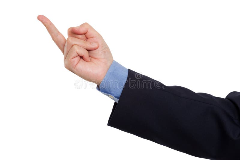 Flipping the finger stock photo. Image of anger, isolated 63479730