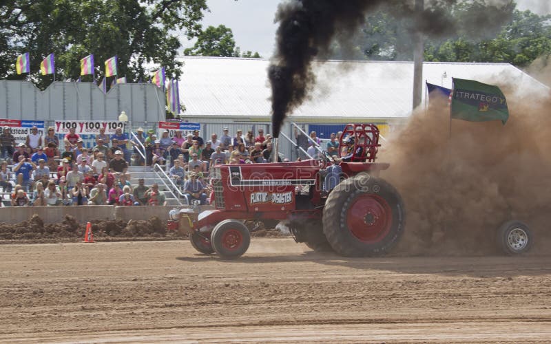 Flirtin with Disaster Tractor stock photography