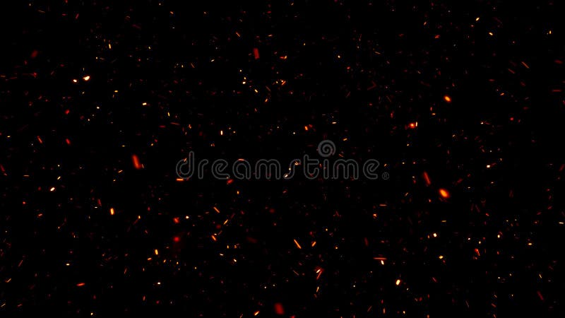 Floating embers sparks background PNG transparent. Opacity or screen mode usage for overlay stock images