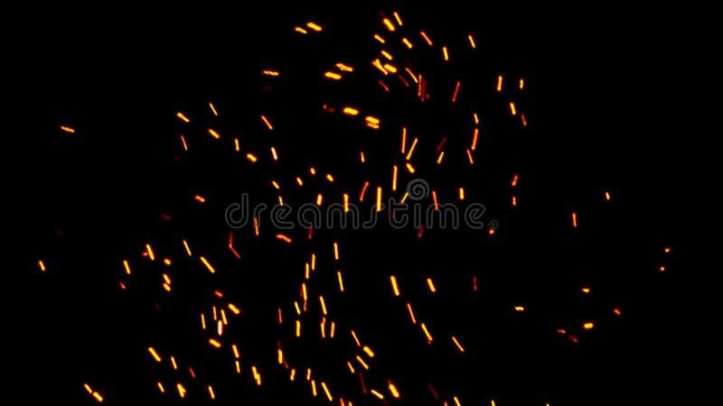 Floating embers sparks background PNG transparent. Opacity or screen mode usage for overlay stock images
