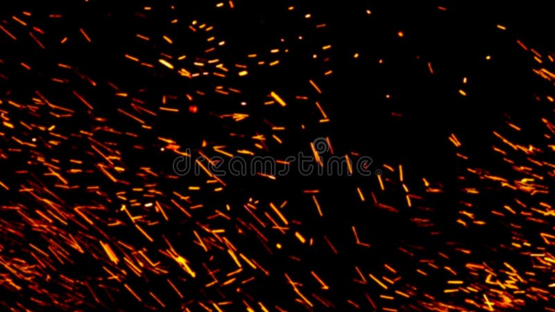 Floating embers sparks background PNG transparent. Opacity or screen mode usage for overlay royalty free stock photo