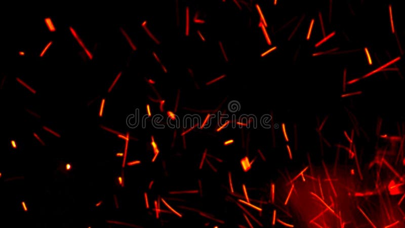 Floating embers sparks background PNG transparent. Opacity or screen mode usage for overlay royalty free stock image
