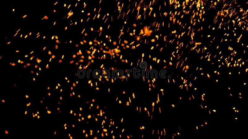 Floating embers sparks background PNG transparent. Opacity or screen mode usage for overlay royalty free stock photos