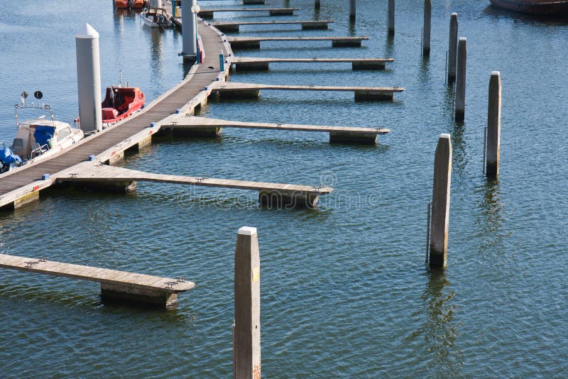 Floating Jetty in Dutch Harbor Stock Photo Image of rigging, line