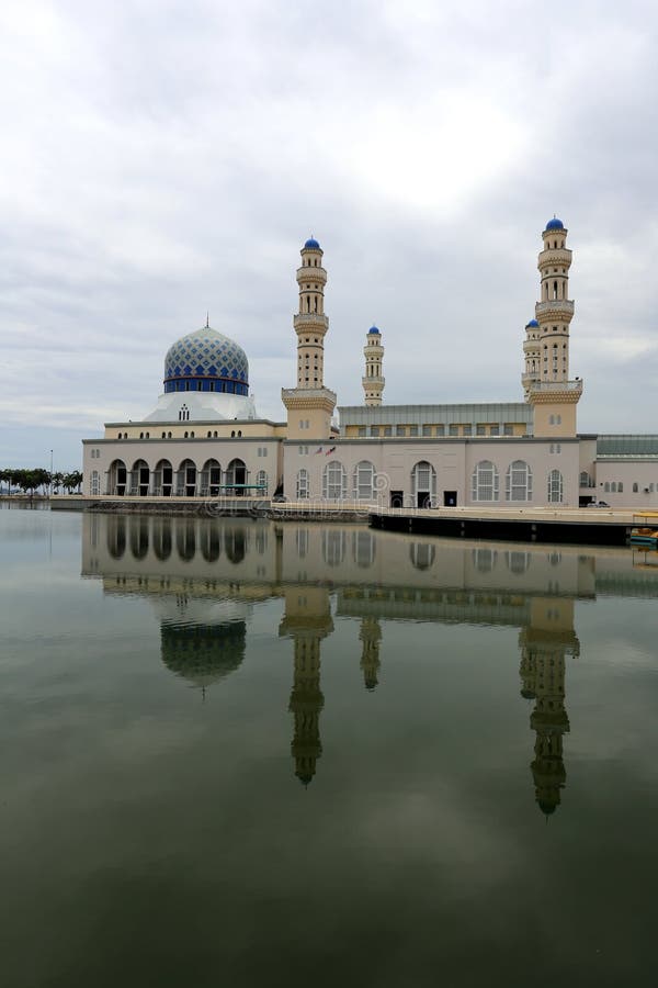 Floating Mosque In Kota Kinabalu, Sabah Stock Image ...