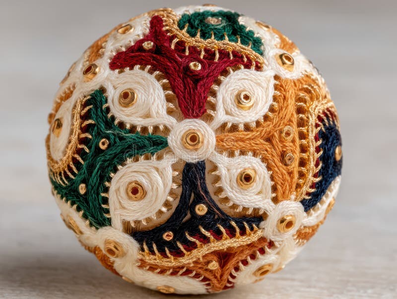 Floating Seed Gaudi Inspired Seamless vector illustration