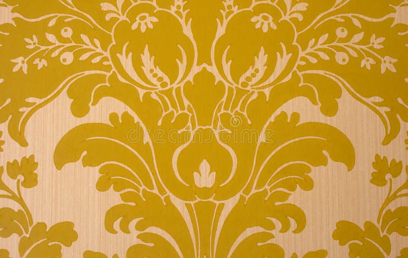 Red Flock Wallpaper Pattern Stock Image Image of intricate, design