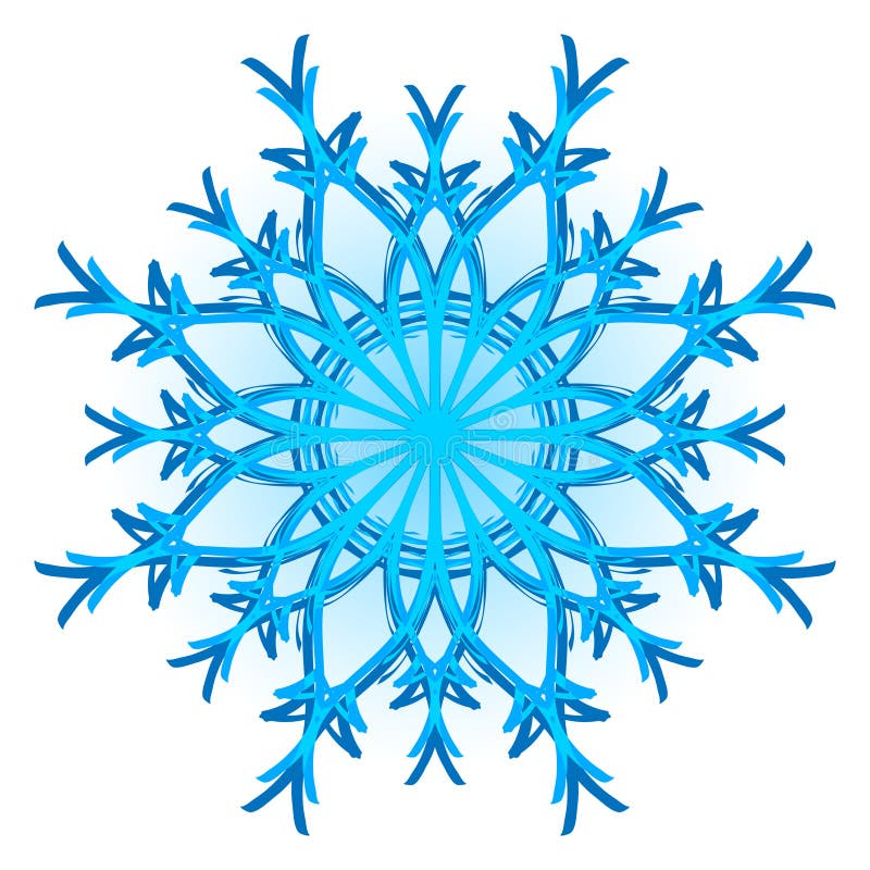 Flocon De Neige - Icône De Vecteur Symbole De Noël Flocon De Neige D 