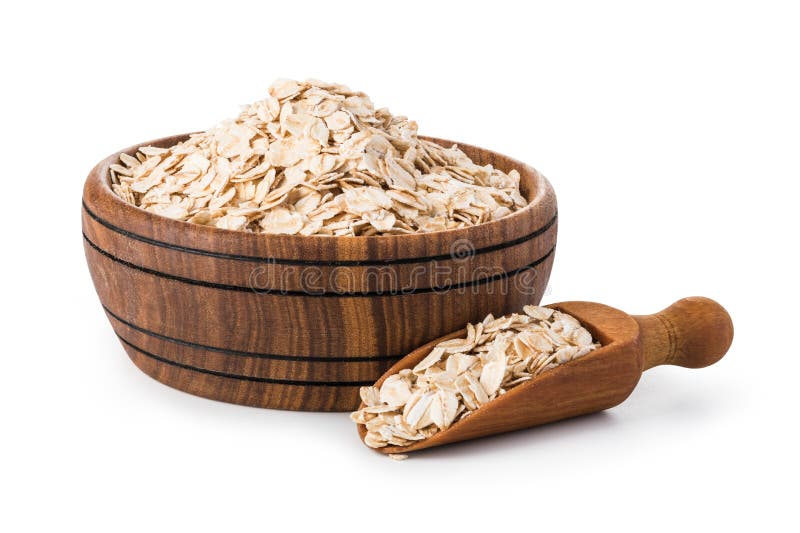 Flocons de farine d'avoine photo stock. Image du éclailles - 92870884