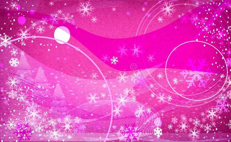 Fantasy snowflakes light pink, abstract design in cold colors. Fantasy snowflakes light pink, abstract design in cold colors