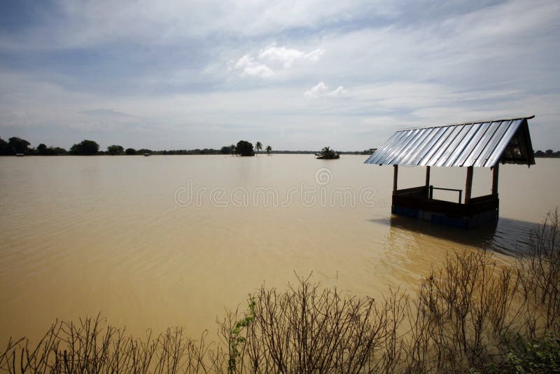 Översvämning arkivfoto