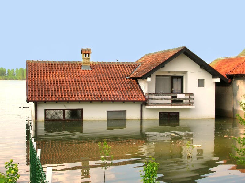 Casa in acqua.