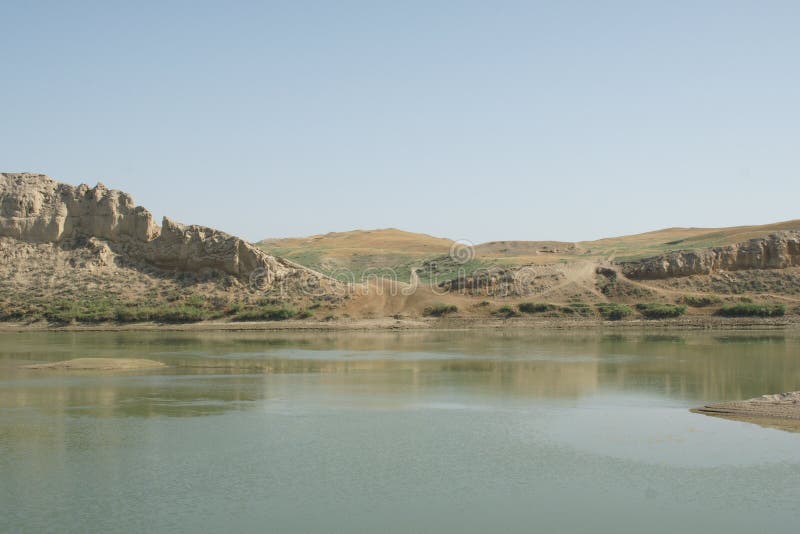 Flooding of Sirdario river spring