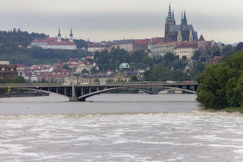 Floods Prague June 2013 - Vysehrad castle