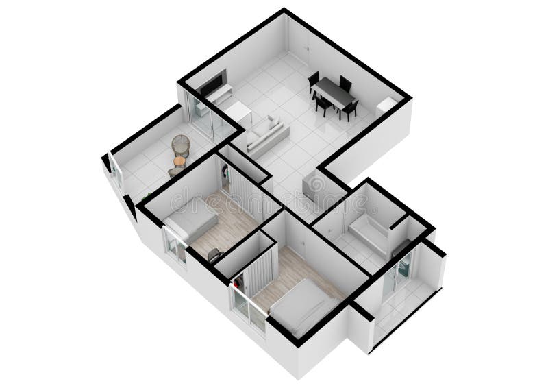 Floor Plan Sketch. Floorplanner. Floor Plan. Living Space with
