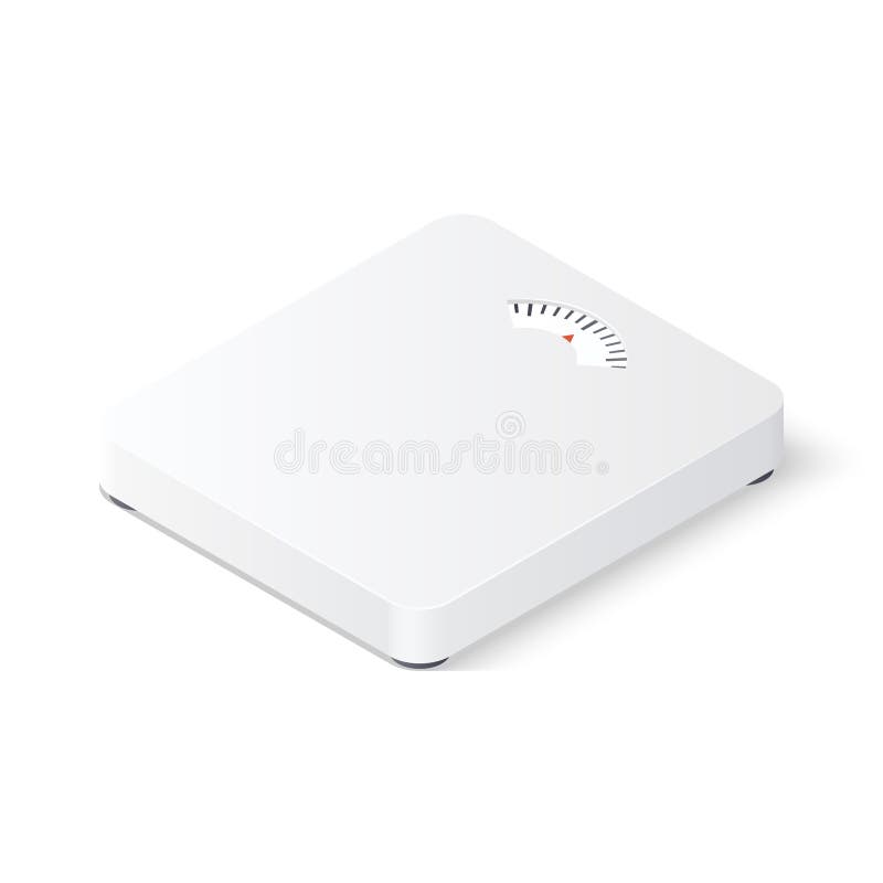 Floor scales. Isometric vector illustration stock illustration Floor scales. Isometric vector illustration stock illustration