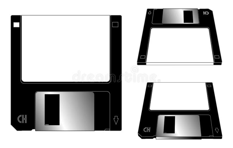 Floppy Disk royalty free illustration