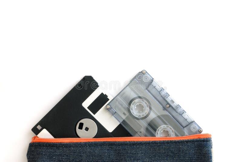 Disk, tape and floppy disk stock image. Image of compact 43271735