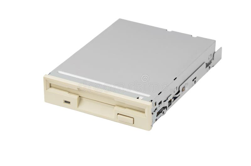 Floppy disk drive stock image. Image of copper, detail 104902175
