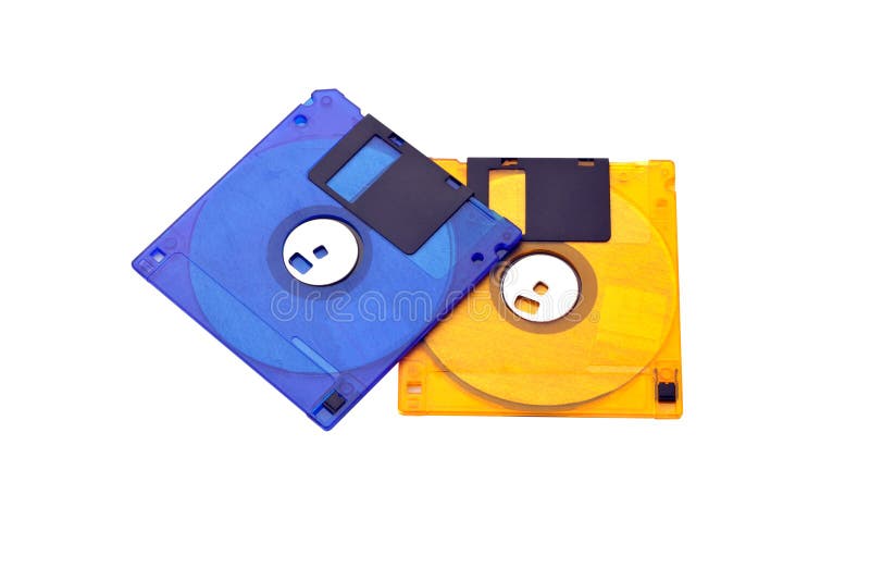 Floppy Disk Orange Stock Photo Image Of Five Floppy 21083348