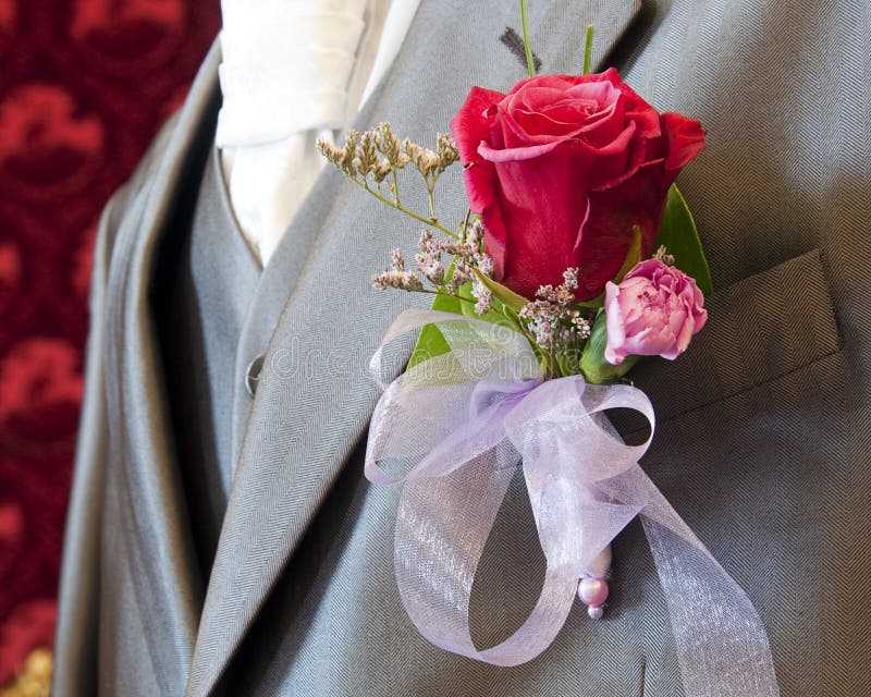 Flor de la boda del novio imagen de archivo. Imagen de flor - 24595161
