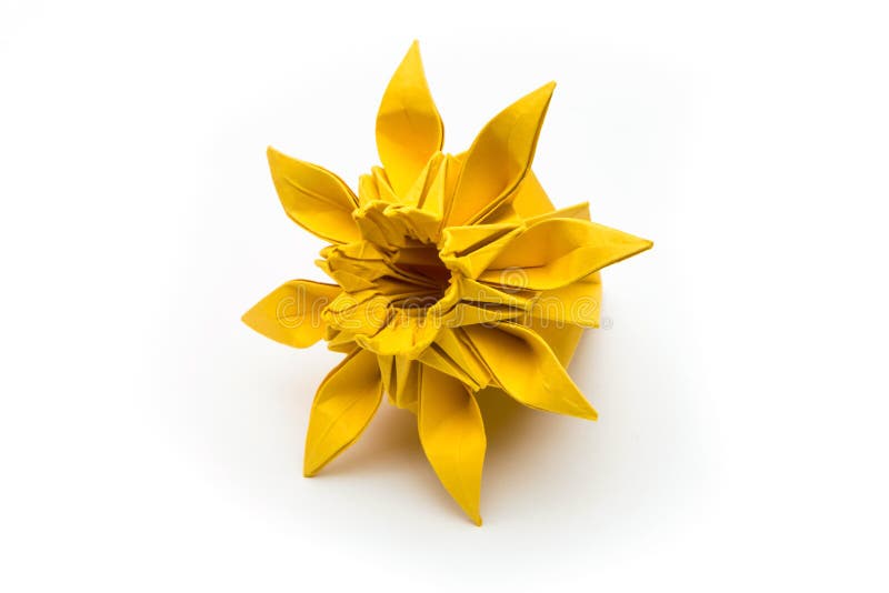 Flor de Origami fotografía de archivo Flor de Origami fotografía de archivo