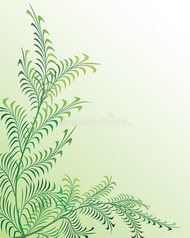 Floral abstract background. Vector. stock illustration