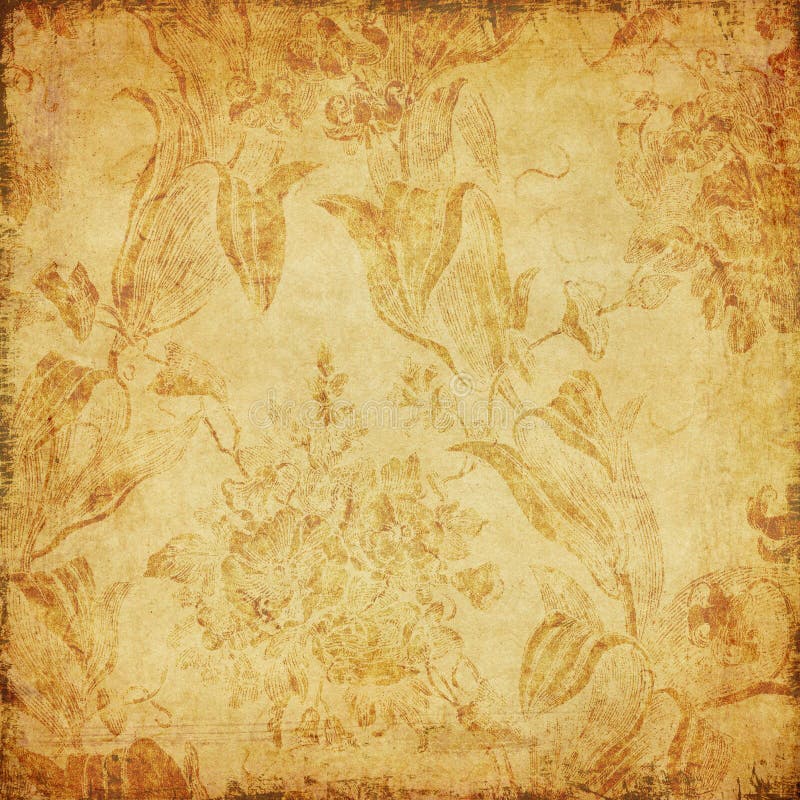 Floral background stock illustration