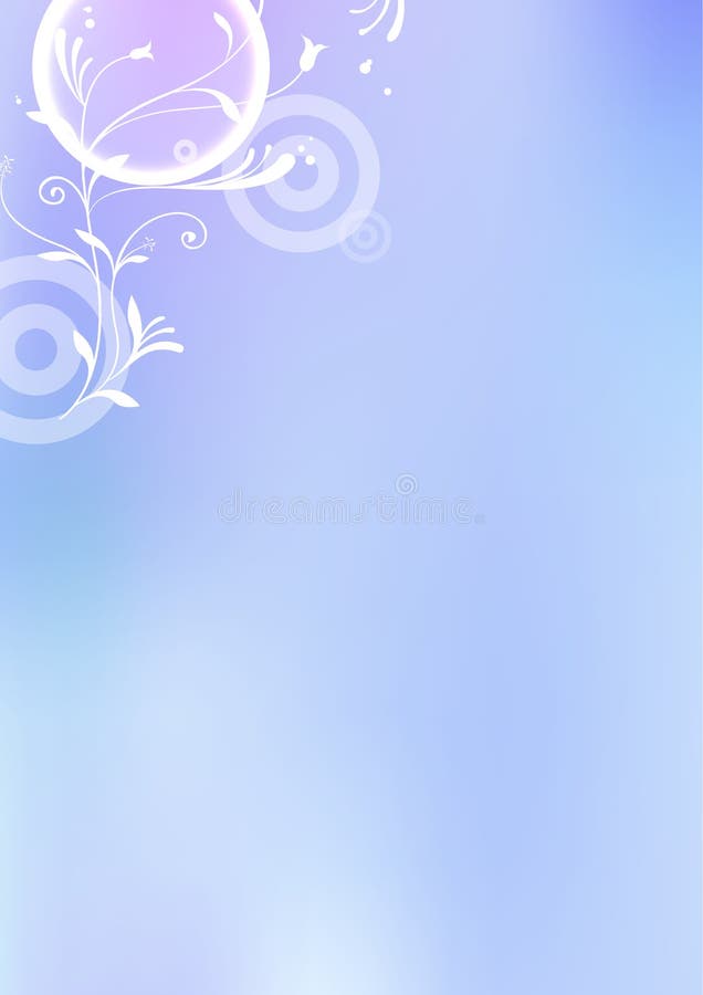 Floral Background design stock illustration