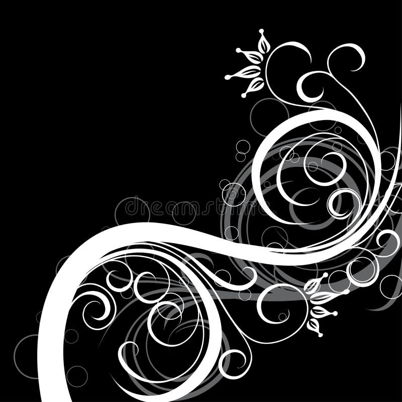 Floral background, vector stock vector. Illustration of design - 5274568