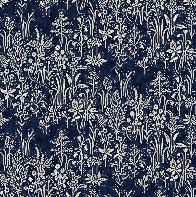 Floral texture modern pattern stock illustration