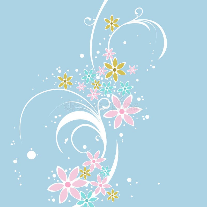 A floral Design Background