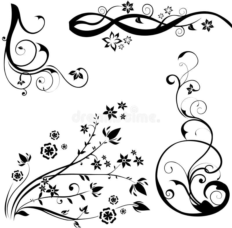 A floral Design Elements