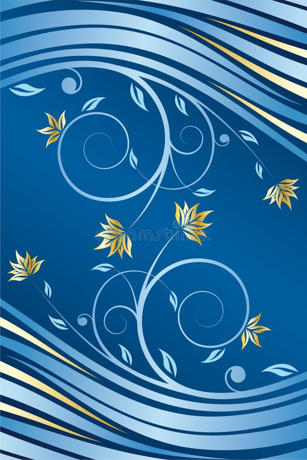 Floral design vector