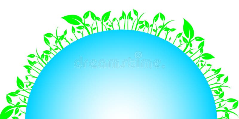 Floral earth royalty free stock photo