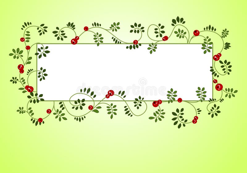 Floral frame