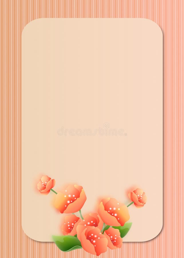 Floral Greeting Card