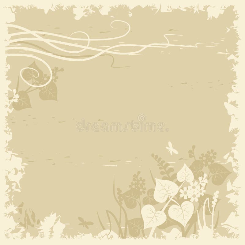 floral grunge ανασκόπησης ελεύθερη απεικόνιση δικαιώματος floral grunge ανασκόπησης ελεύθερη απεικόνιση δικαιώματος