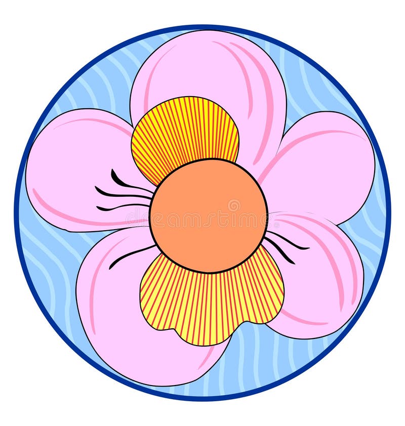 Floral Japanese ornament stock vector. Illustration of texture - 21913315