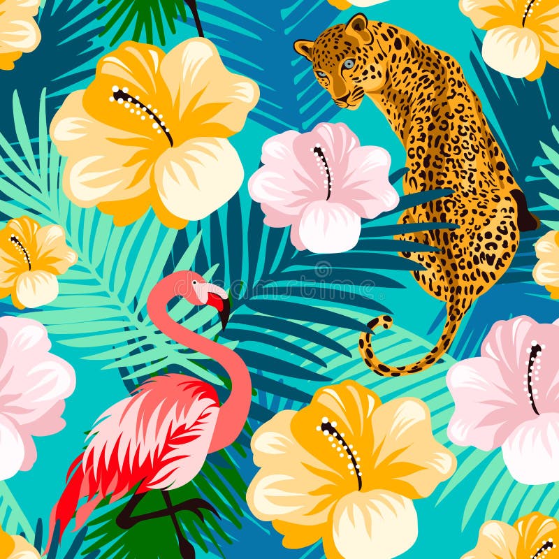 Floral and leopard print hotsell