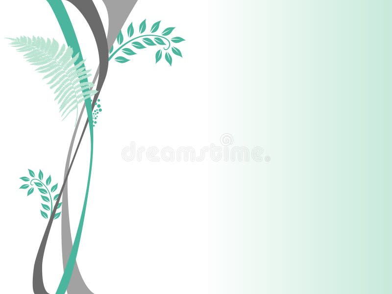 Floral leaf background stock vector. Illustration of natural 7084229