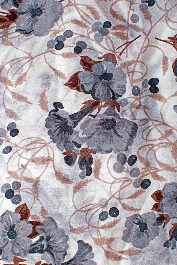 Floral pattern material stock illustration Illustration of ornamental