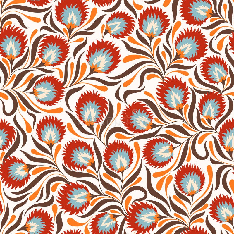 Floral Pattern stock illustration