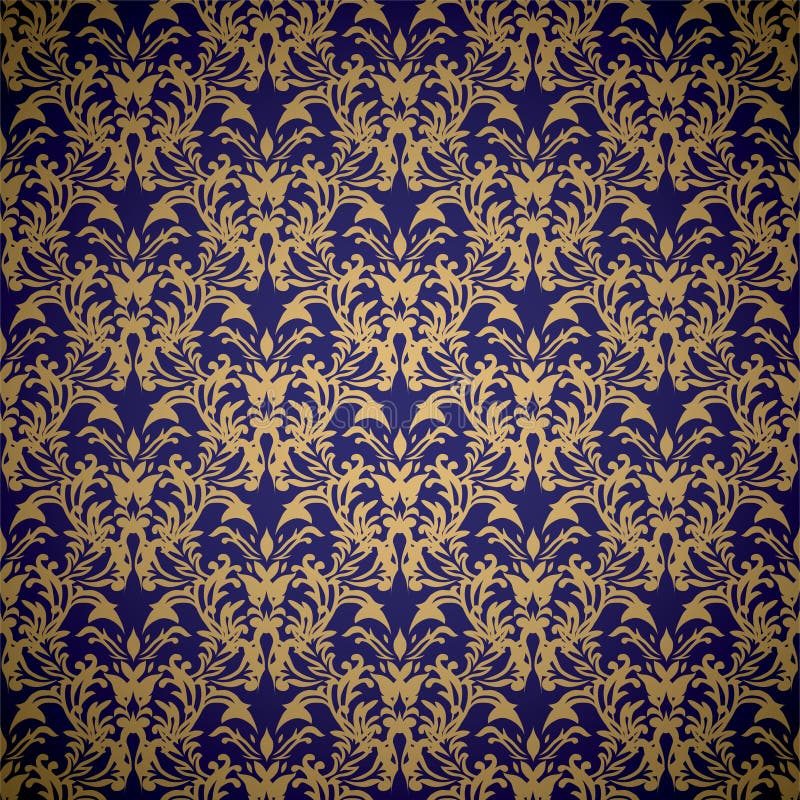 Floral royal wallpaper stock illustration. Illustration of backdrop - 11514646 Floral royal wallpaper stock illustration. Illustration of backdrop - 11514646
