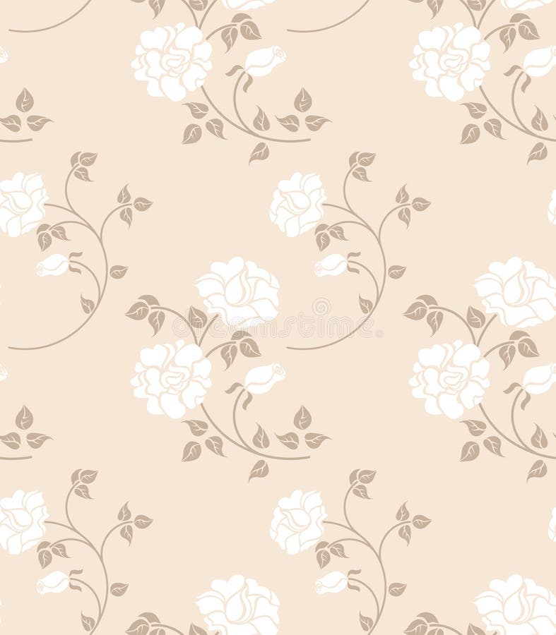 Floral seamless royalty free illustration