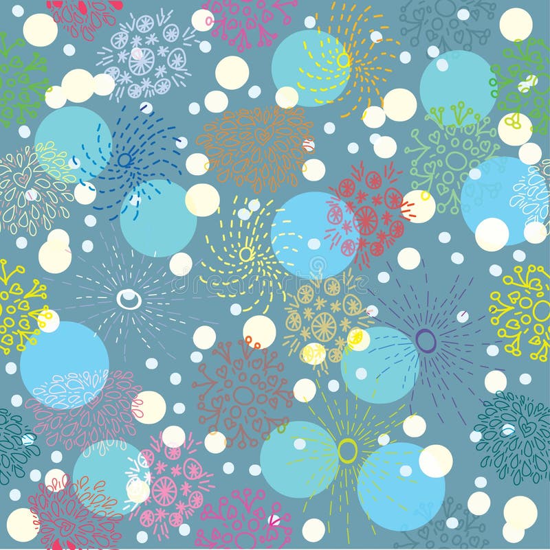 Floral seamless pattern