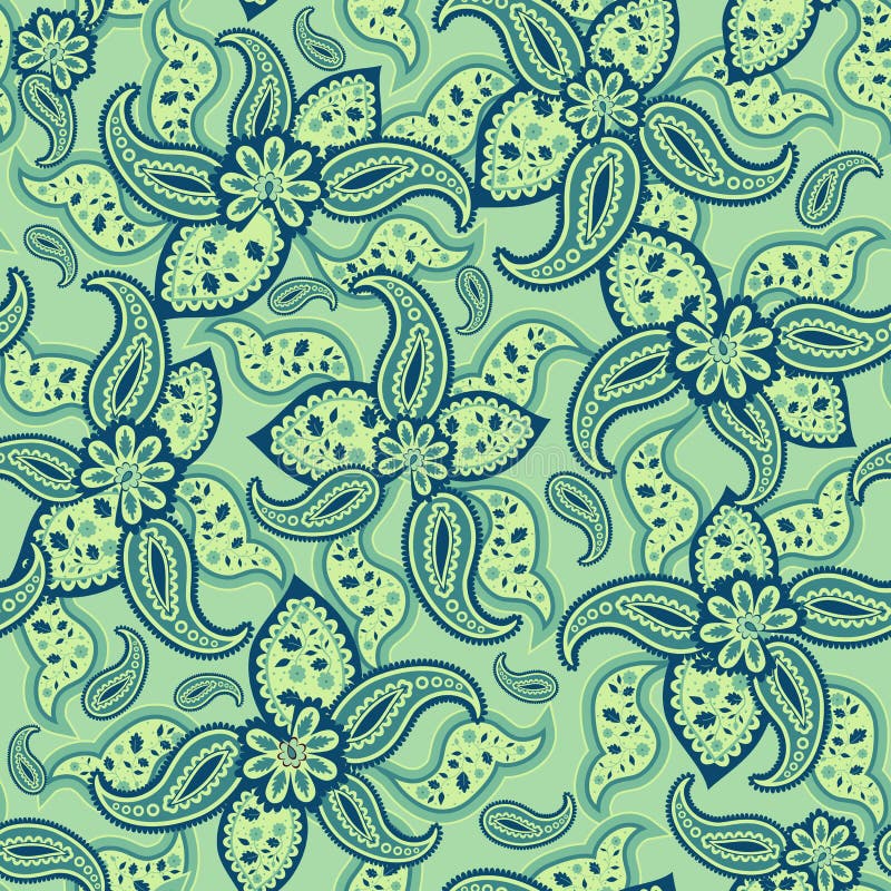 Seamless Lake Poppies stock illustration. Illustration of flora - 23317397