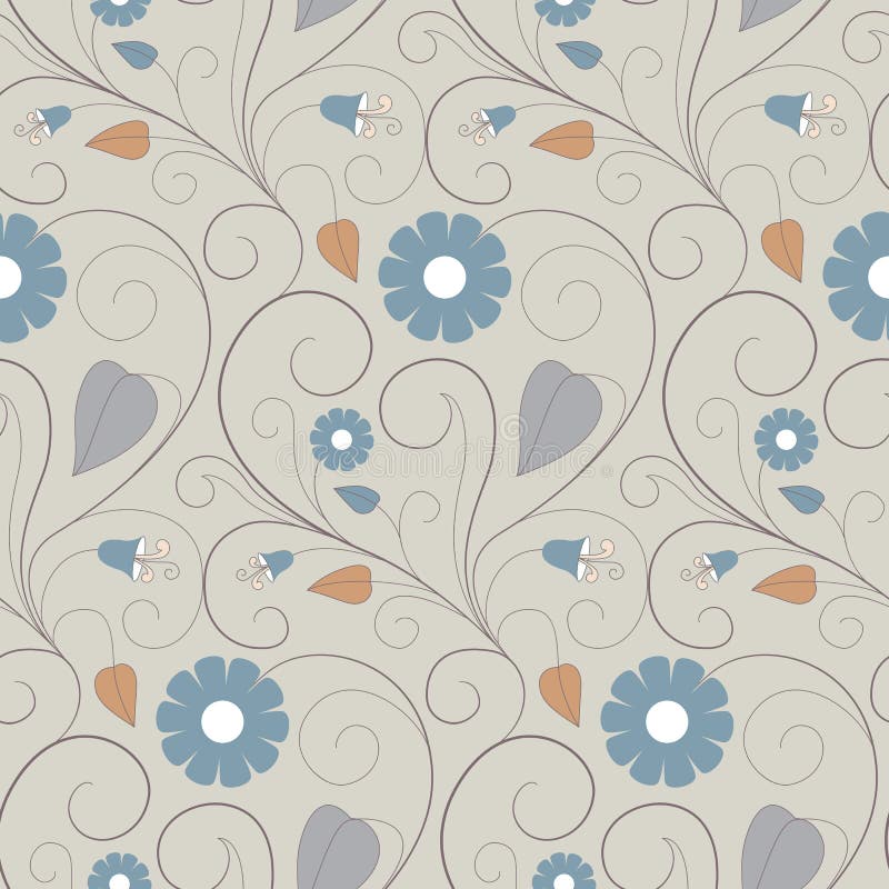 Floral seamless pattern.